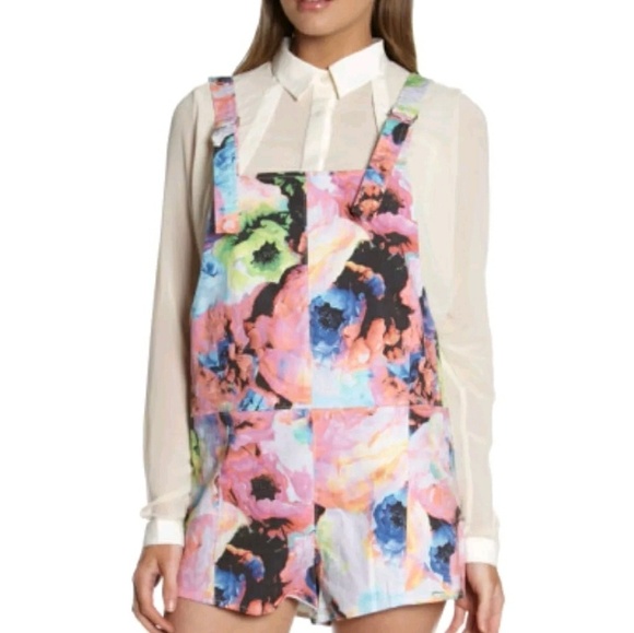 Finders Keepers | Floral Shuffle A Dream Playsuit - Picture 1 of 8